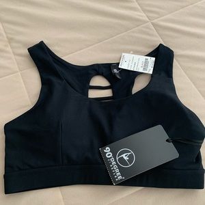 90 Degree by Reflex Sports Bra, Size M